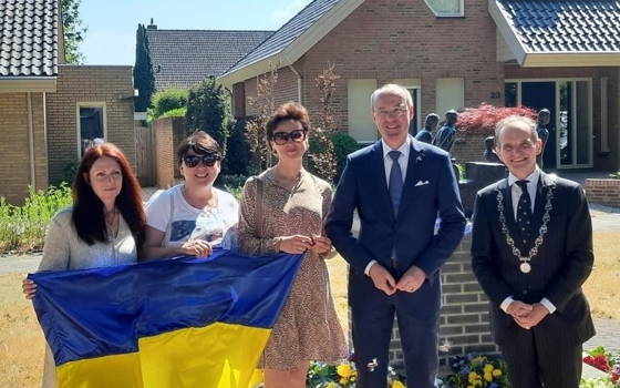 Solidariteitbijeenkomst Oekraïne