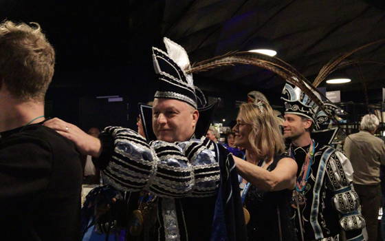 Opening Carnavalstentoonstelling met polonaise!