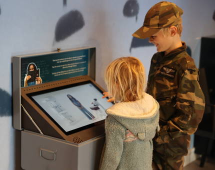 Kinderkorting met kostuum